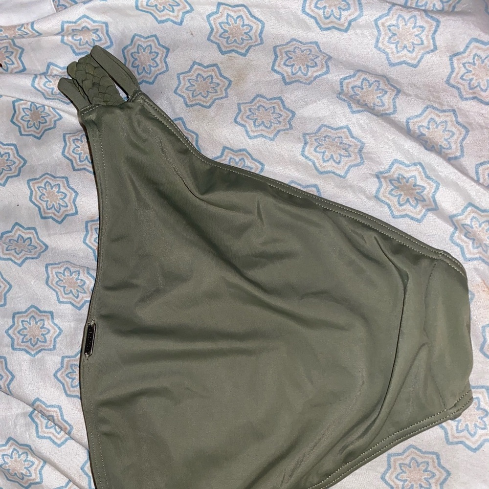 Green bikini bottoms